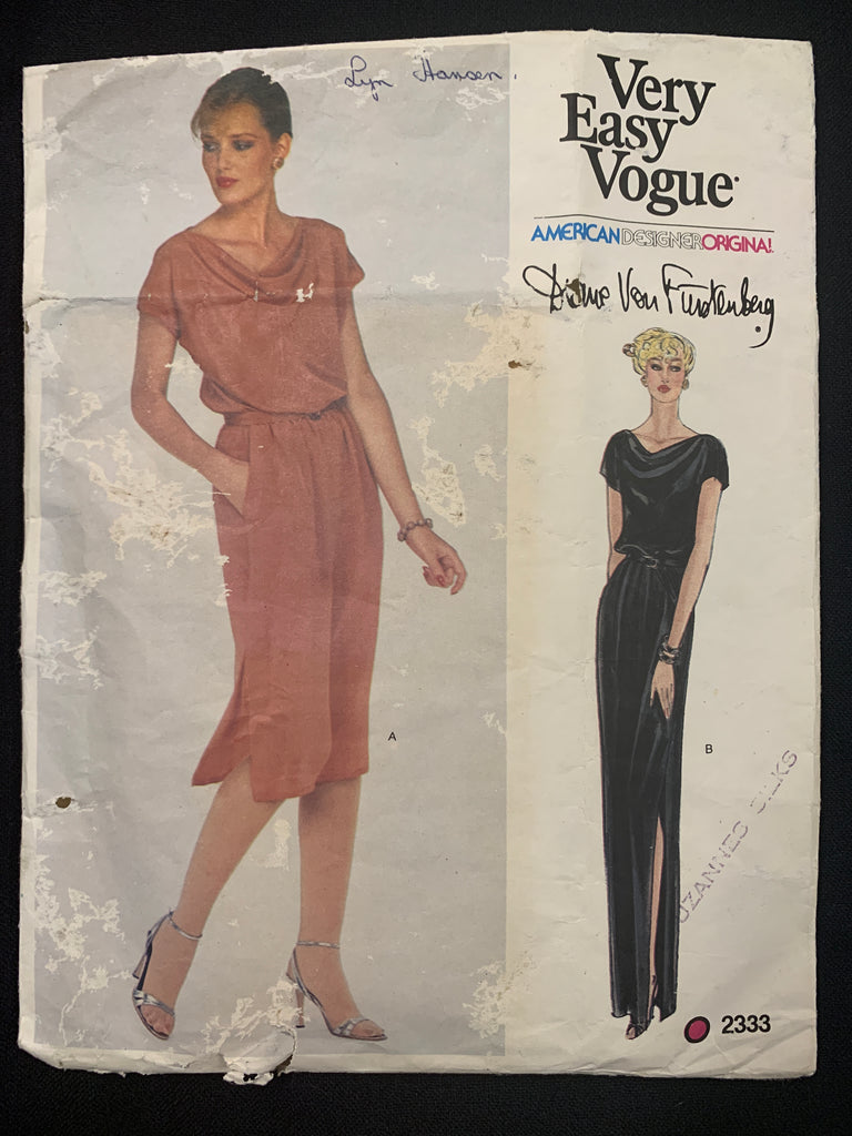 DRESS & BELT: Diane von Furstenberg 1970s womens dress 1970s size 10 *2333