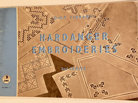 DMC Library Hardanger Embroideries book 2nd series 1974