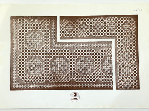 DMC Library Hardanger Embroideries book 2nd series 1974