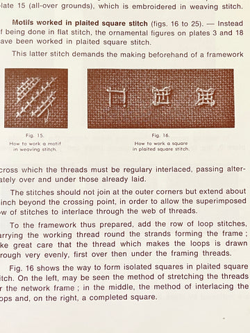 DMC Library Hardanger Embroideries book 2nd series 1974