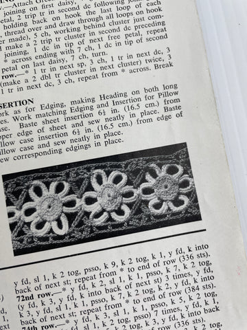 Paragon Crochet Book number 115 15 pages 7 projects home decor 40s?
