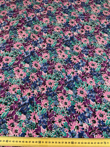 LAST PIECE: Uber rare 1930s lightweight rayon crepe 80cm wide x 70cm long