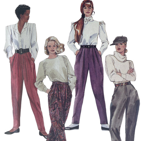 MISSES JODPHURS & PANTS: McCall's 1980s sizes 10 uncut *4481
