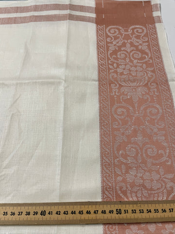 ONE ONLY: Vintage 60s? 70s? Linen Blend Tea Towel Czechoslovakia 62cm x 90cm