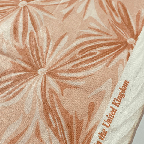 9m LEFT: Vintage Fabric 1980s UK Titley & Marr Radcliff Trompe L'Oeil Chintz